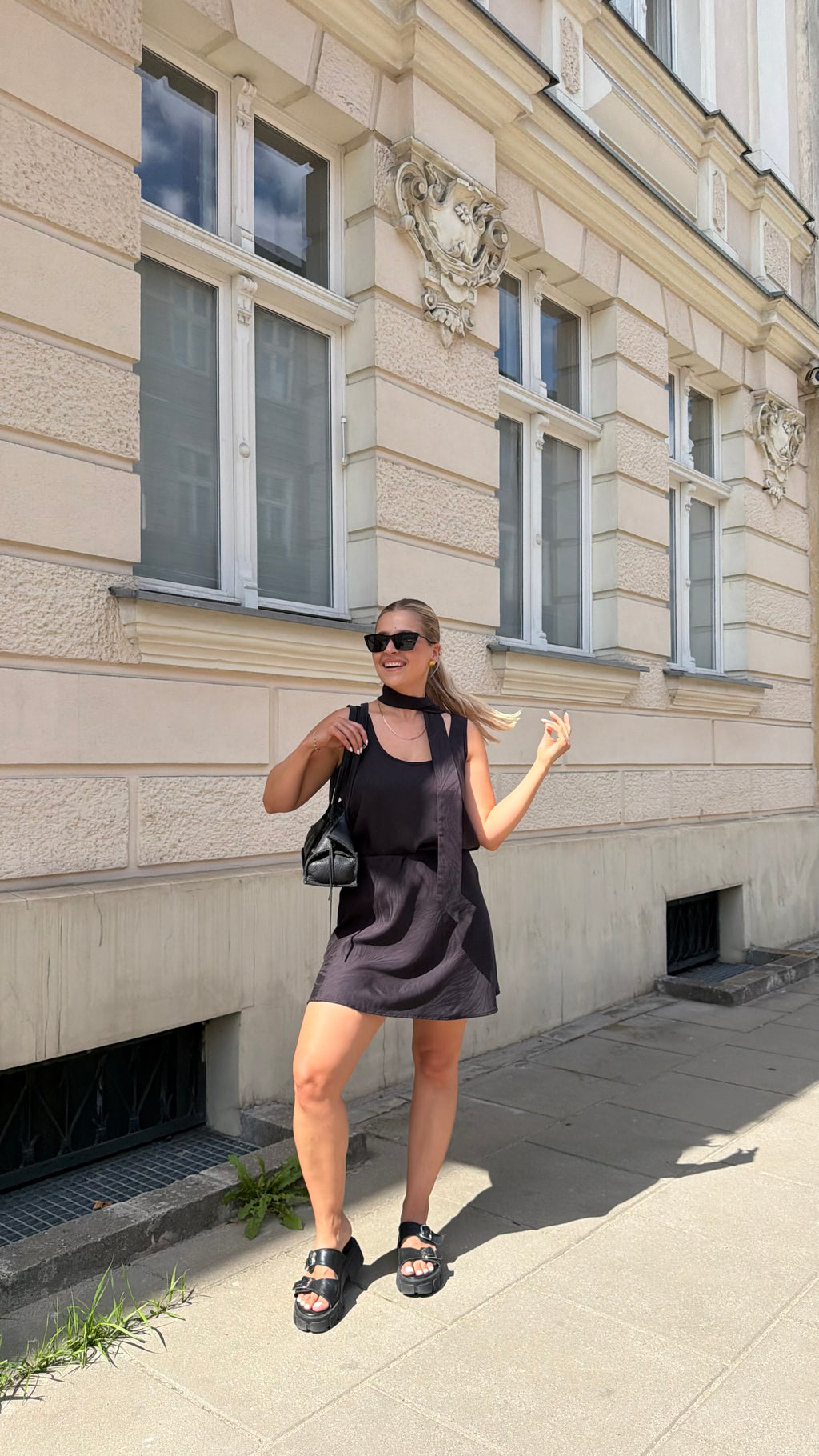 Spódnica Roma Black żakard