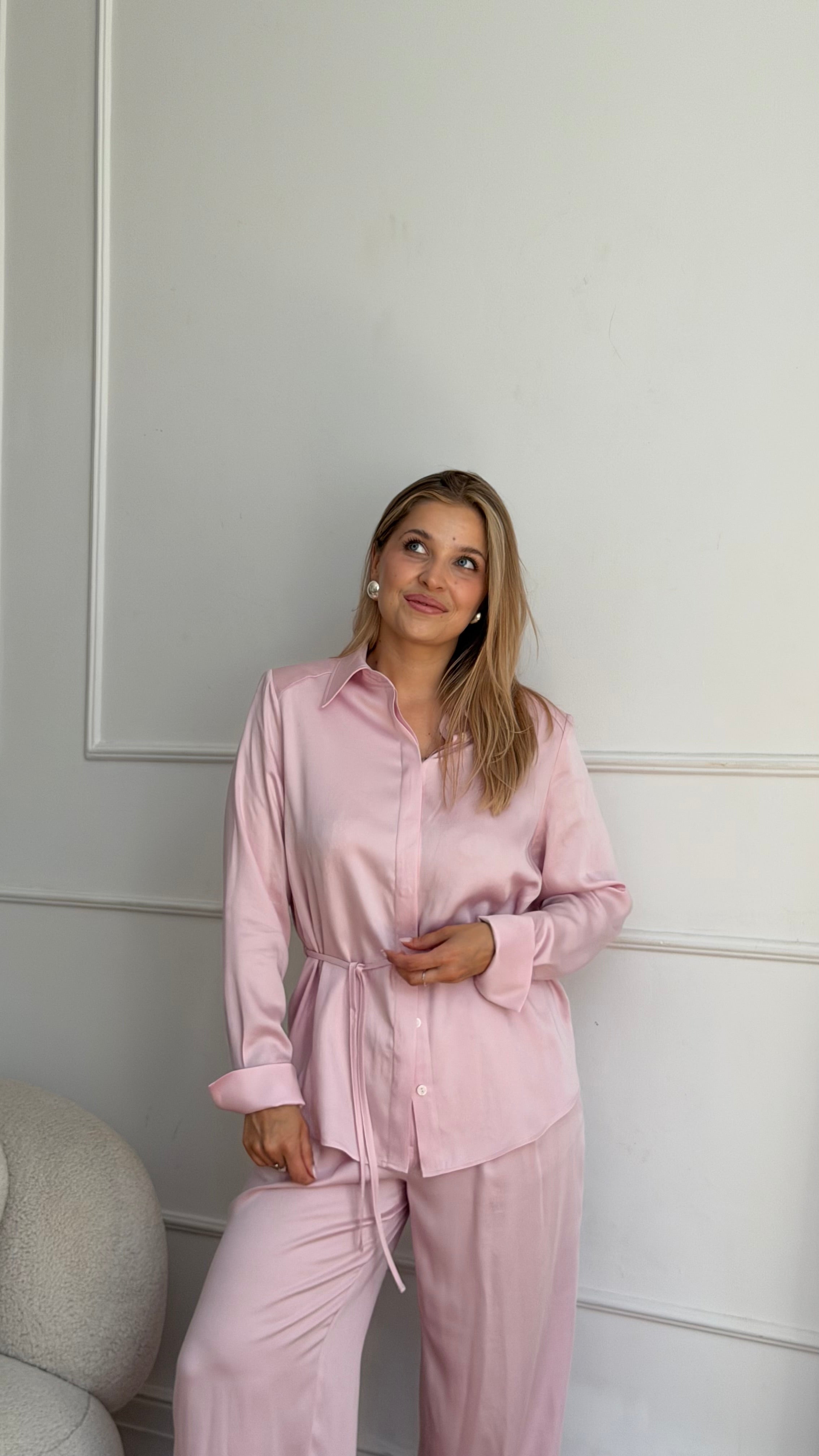 Koszula Nemi Soft Pink