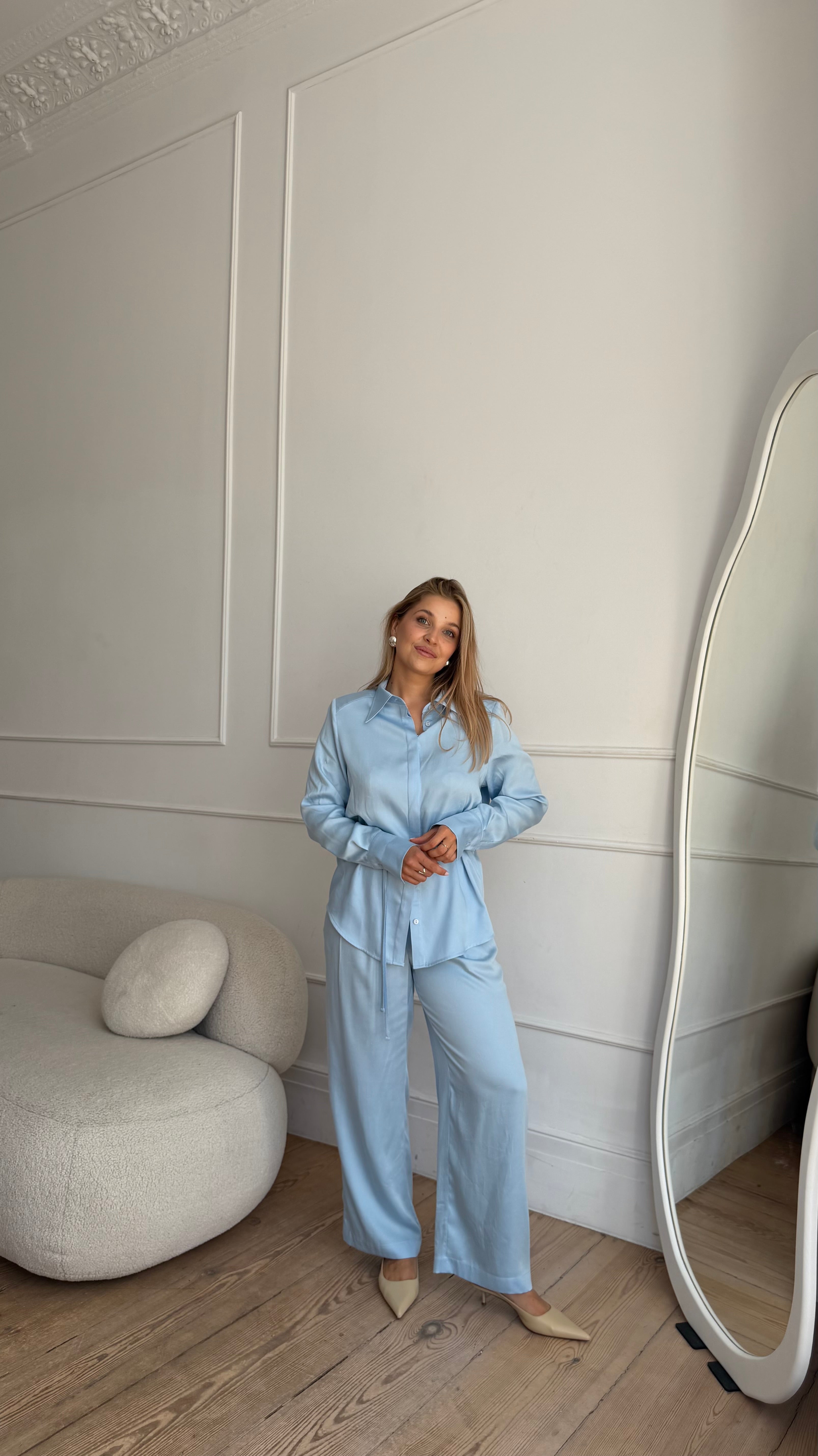 Koszula Nemi Ice Blue